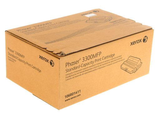 Картридж лазерный Xerox 106R01411 черный, с чипом