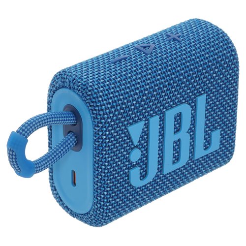 Портативная колонка JBL GO 3 Eco, синий