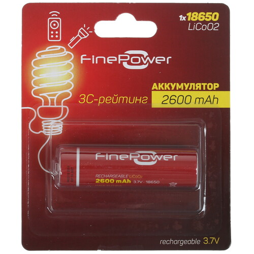 Аккумуляторы finepower 2600