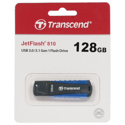 Память USB Flash 128 ГБ Transcend JetFlash 810 [TS128GJF810]