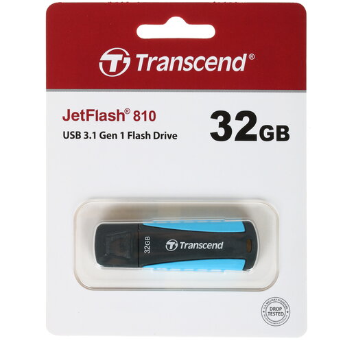 Память USB Flash 32 ГБ Transcend JetFlash 810 [TS32GJF810]