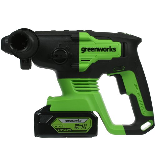 Перфоратор GreenWorks GD24SDS2 24V