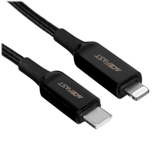 Кабель ACEFAST Lightning 8-pin - USB Type-C черный 1.2 м