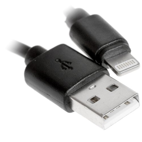 Кабель FinePower Lightning 8-pin - USB Type-A черный