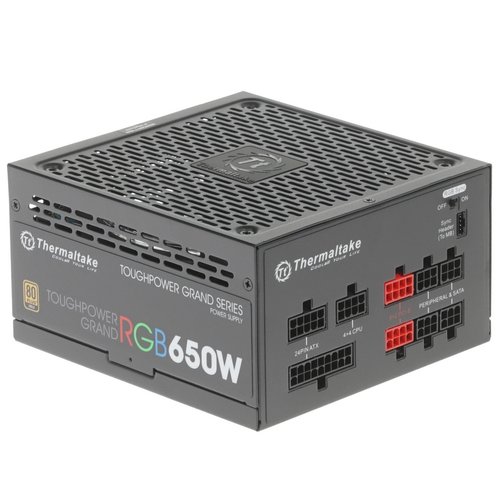 Блок питания Thermaltake Toughpower Grand RGB Sync Edition 650W [PS-TPG-0650FPCGEU-S] черный