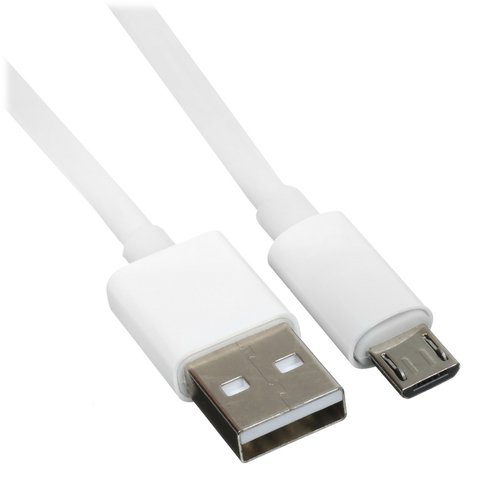 Кабель KEYRON micro USB-B - USB Type-A белый