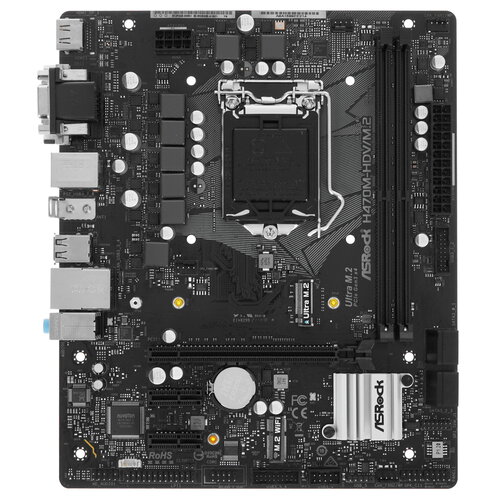 Материнская плата ASRock H470M-HDV/M.2