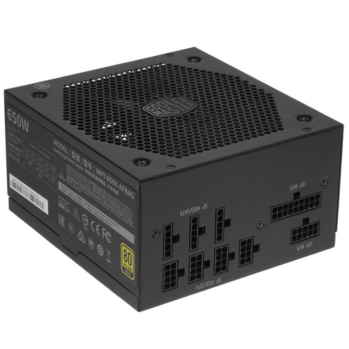 Блок питания Cooler Master V650 GOLD - V2 [MPY-650V-AFBAG] черный