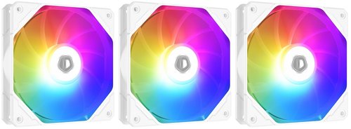 Комплект вентиляторов ID-COOLING TF Series [TF-12025-PRO-ARGB-WHITE TRIO] белый