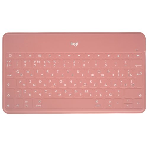 Клавиатура  беспроводная Logitech Keys-To-Go цвет розовый
