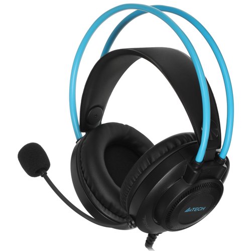 Проводные наушники A4Tech Fstyler FH200U  голубой 2021