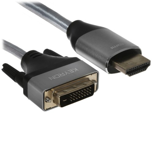Кабель  KEYRON HDMI - DVI-D, 1.8 м