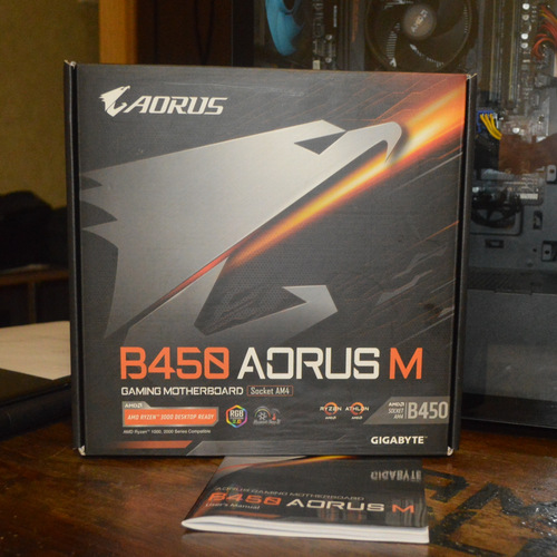 Обзор компьютерной материнской платы GIGABYTE B450 AORUS M
