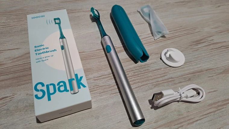 Обзор электрической зубной щетки SOOCAS MT1 Spark Toothbrush
