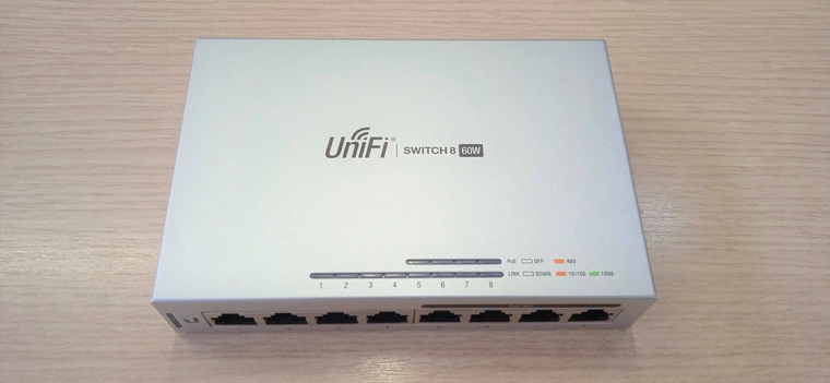 Обзор коммутатора Ubiquiti Switch US-8
