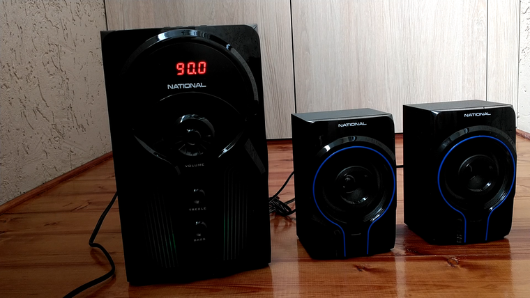 Обзор колонок 2.1 National NAS-1250