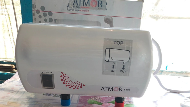 Обзор проточного водонагревателя Atmor Basic 3.5