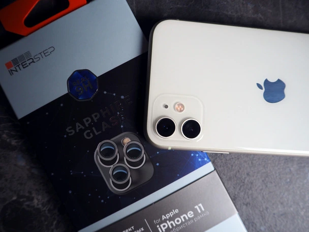Обзор комплекта сапфировых защитных стекол на камеру для iPhone 11
