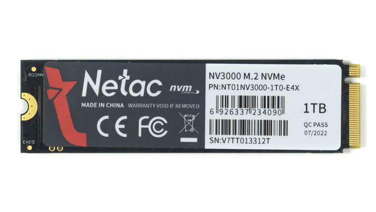 内蔵型SSD Netac NV3000 SSD 1TB Netac NV3000 M.2 SSD 1TB PCIe Gen3.0x4 超高速