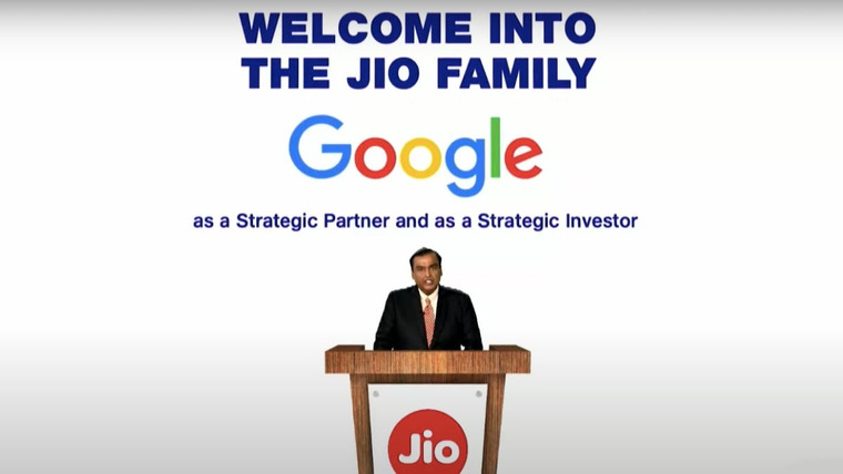 Google и Jio анонсировали самый дешевый смартфон в мире — всего 50 долларов