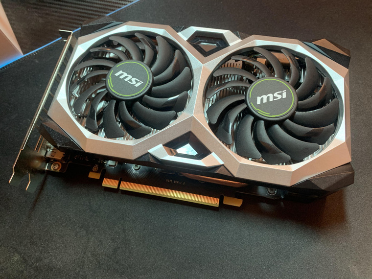 Разгон 1660 SUPER Ventus XS OC от MSI