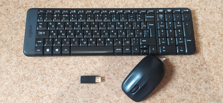 Обзор на Клавиатуру + мышь беспроводная Logitech MK220 черный