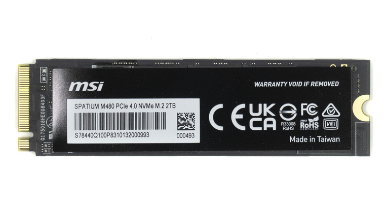 Обзор ТОПового PCIe 4.0 SSD от MSI - Spatium M480 2TB (S78-440Q100