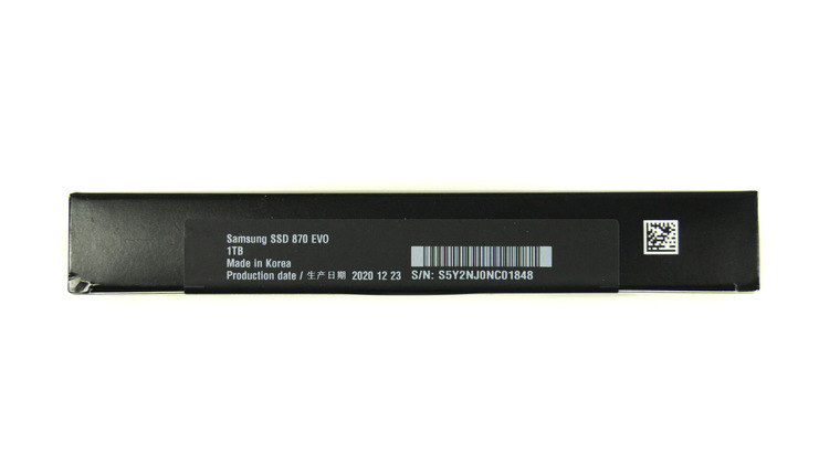 Обзор SSD Samsung 870 EVO 1TB MZ-77E1T0BW | SSD-накопители 2.5