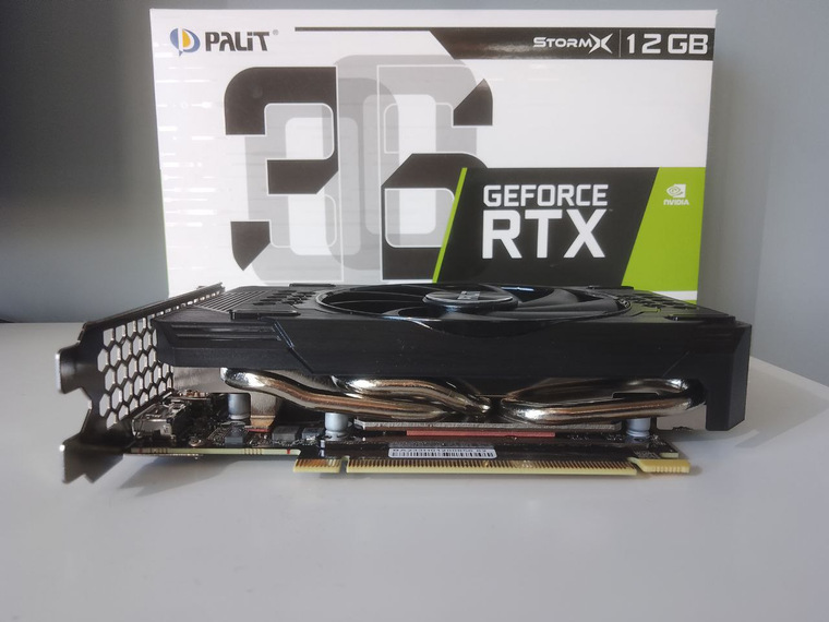 Полный обзор Palit GeForce RTX 3060 StormX (LHR) 12GB