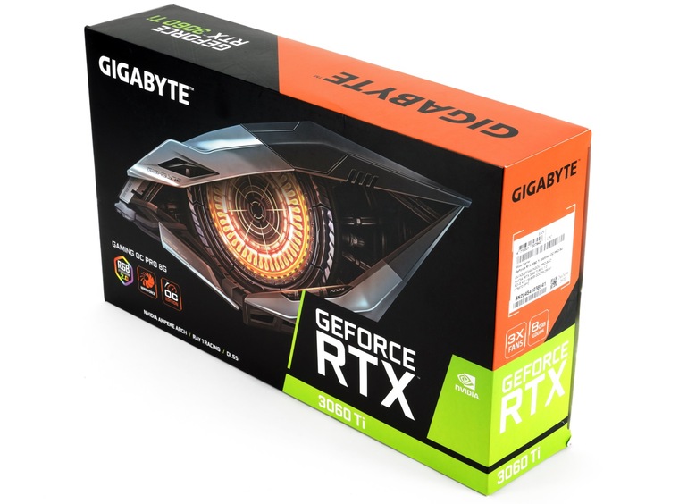 Обзор и тестирование видеокарты Gigabyte GeForce RTX 3060 Ti