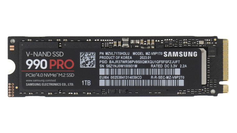Обзор лучшего PCIe 4.0 накопителя - SSD Samsung 990 PRO 1TB (MZ