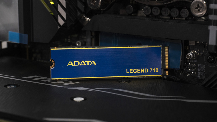 Обзор недорогой новинки - SSD ADATA Legend 710 512GB (ALEG-710