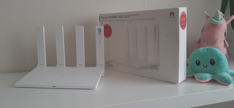 Обзор на роутер HUAWEI AX3 WS7100