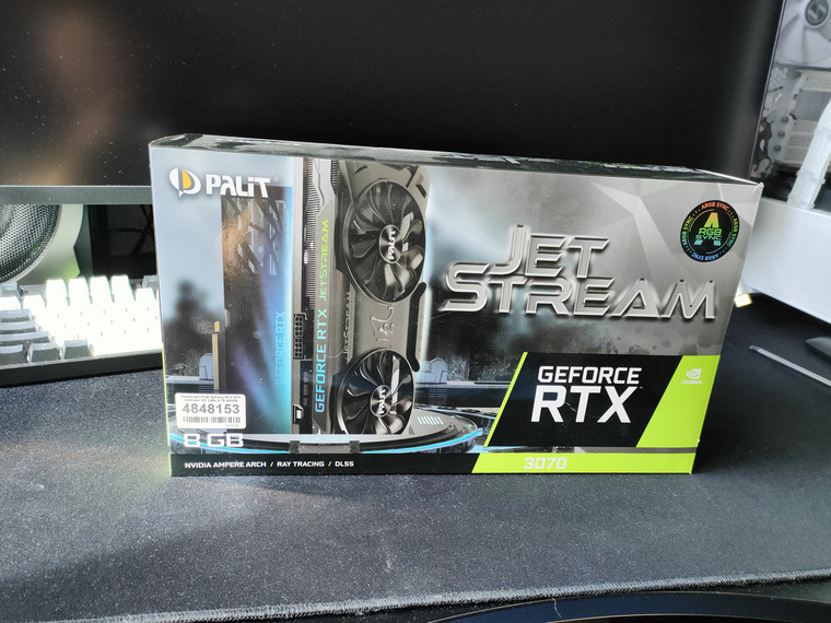 Обзор Видеокарта Palit GeForce RTX 3070 JetStream OC (LHR