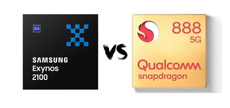 Exynos 2100 vs Snapdragon 888