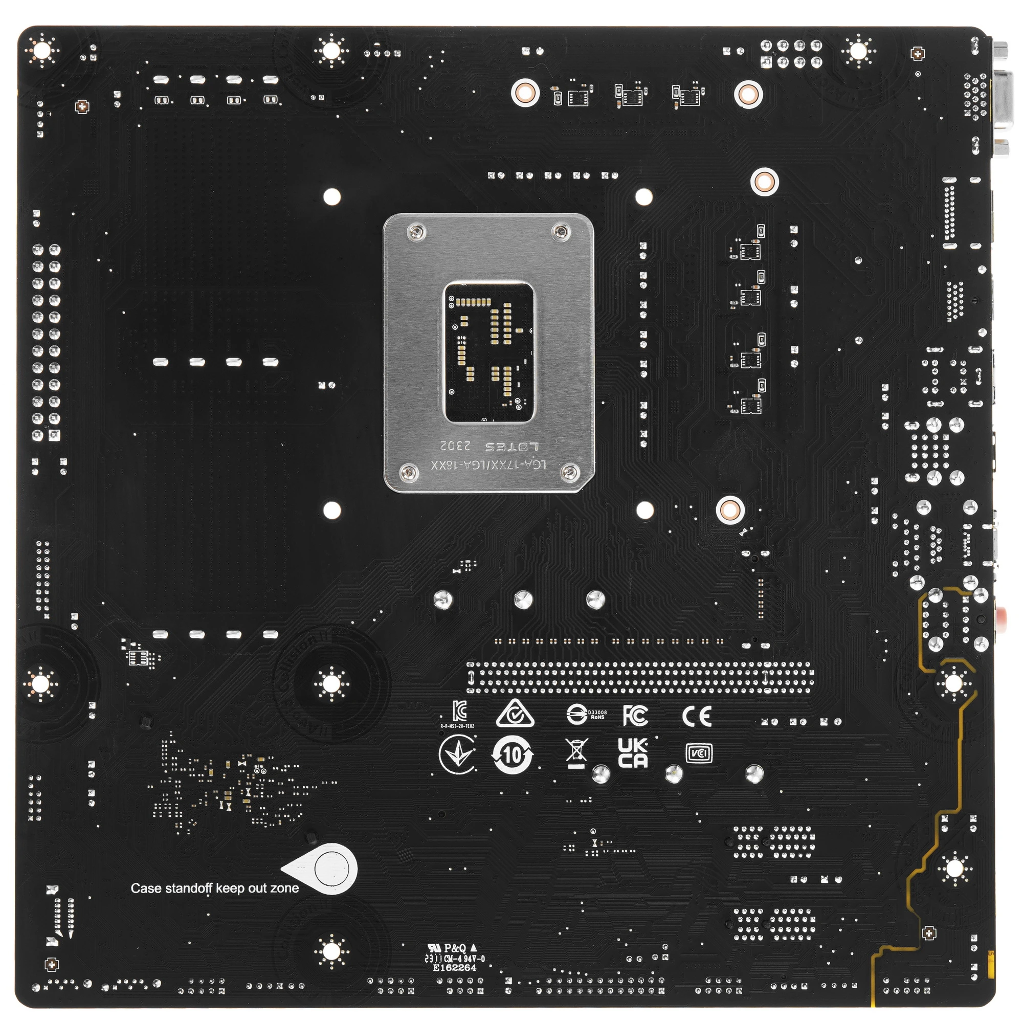 Материнская плата MSI PRO B760M-P, LGA1700, Intel B760, 4xDDR5, 4xSATA, 2xM.2, 1xPCIe 4.0 x16, 2xPCIe x1, DisplayPort, HDMI, D-Sub, 1x1Gb LAN, USB Type-C, 3x3.5 мм, 7.1, microATX, фото2
