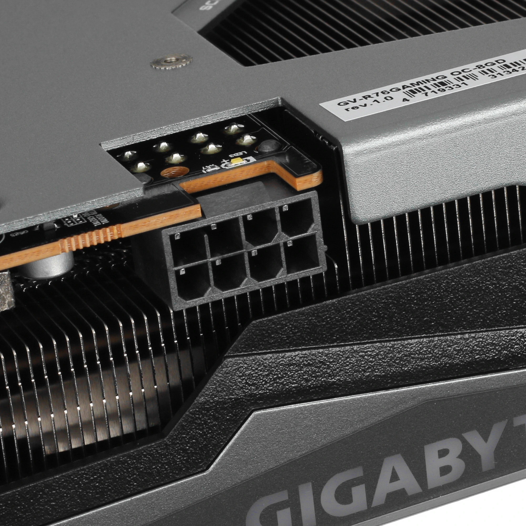 Видеокарта Gigabyte AMD Radeon RX 7600 GAMING OC, 8 GB GDDR6, 128 bit, 2xDisplayPort, 2xHDMI, GPU 1720 MHz, фото6