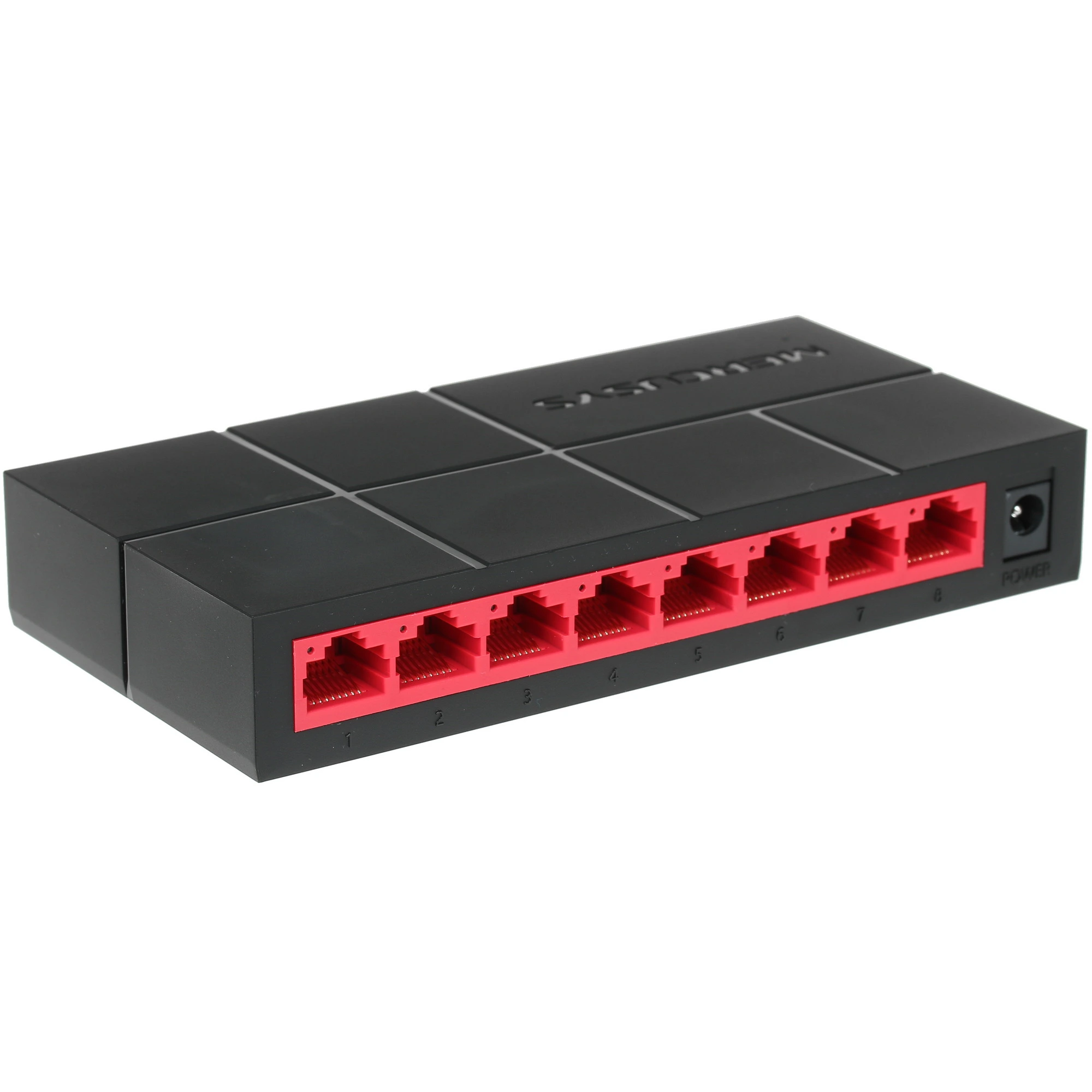 Коммутатор Mercusys MS108G, 8×1 Гбит/с, неуправляемый