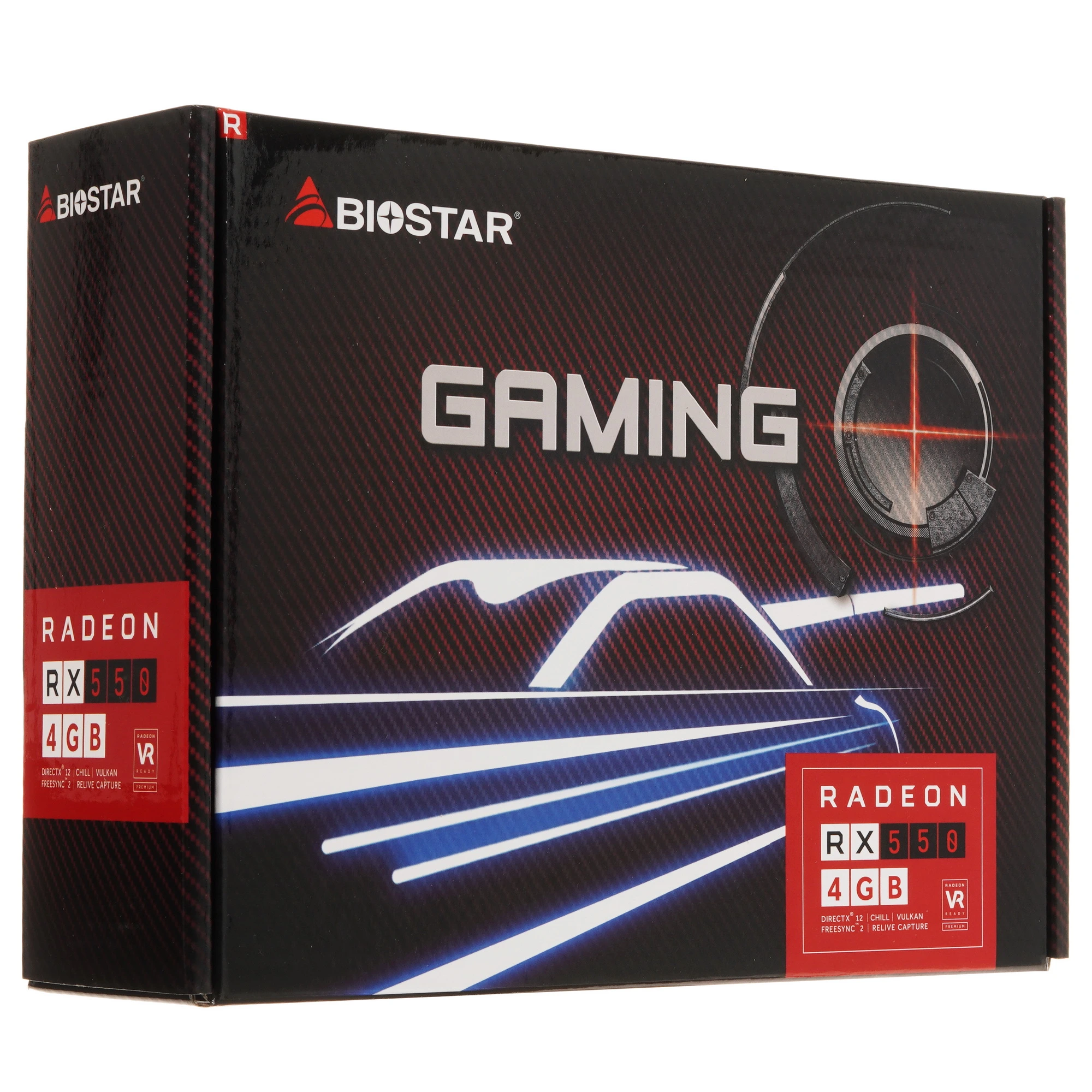 Видеокарта Biostar AMD Radeon RX 550, 4 GB GDDR5, 128 bit, DisplayPort, HDMI, DVI-D, GPU 1100 MHz, фото14