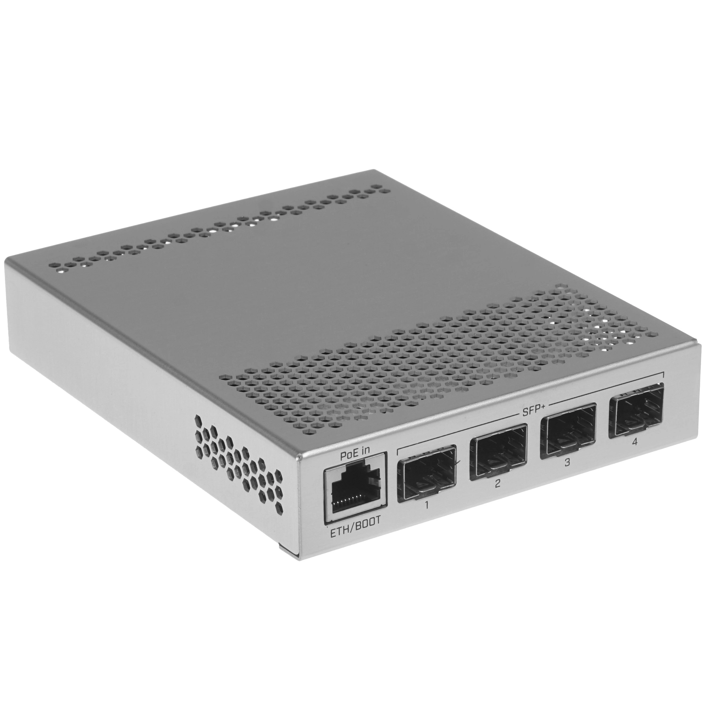 Коммутатор MikroTik CRS305-1G-4S+IN, 1×1 Гбит/с + 4×10 Гбит/с SFP+, управляемый