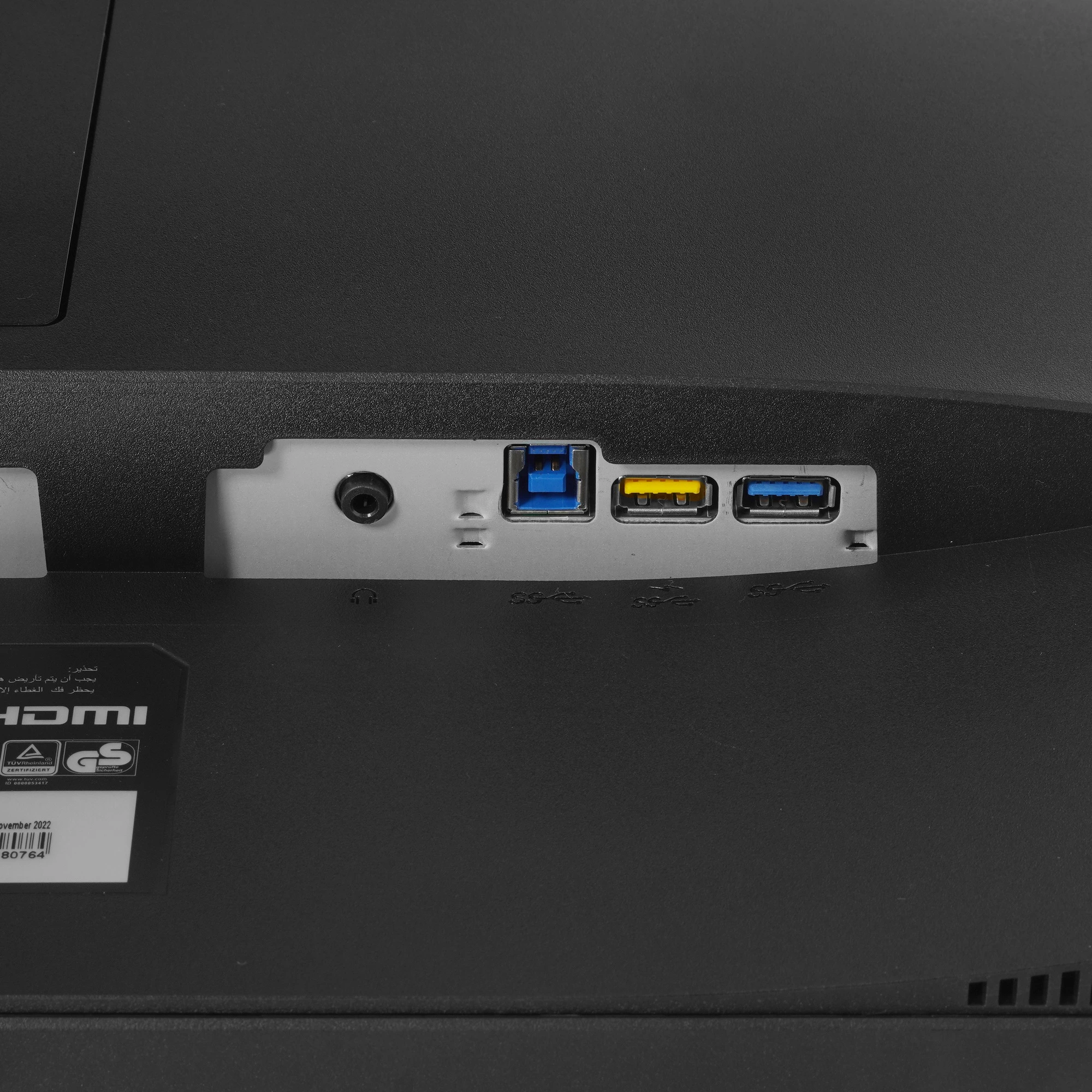 Монитор 27' AOC Q27P3QW IPS 2560x1440, 75 Гц, 4 мс, 16:9, 350 кд/м², 2xHDMI, DisplayPort, встроенные динамики, веб-камера, черный, фото10