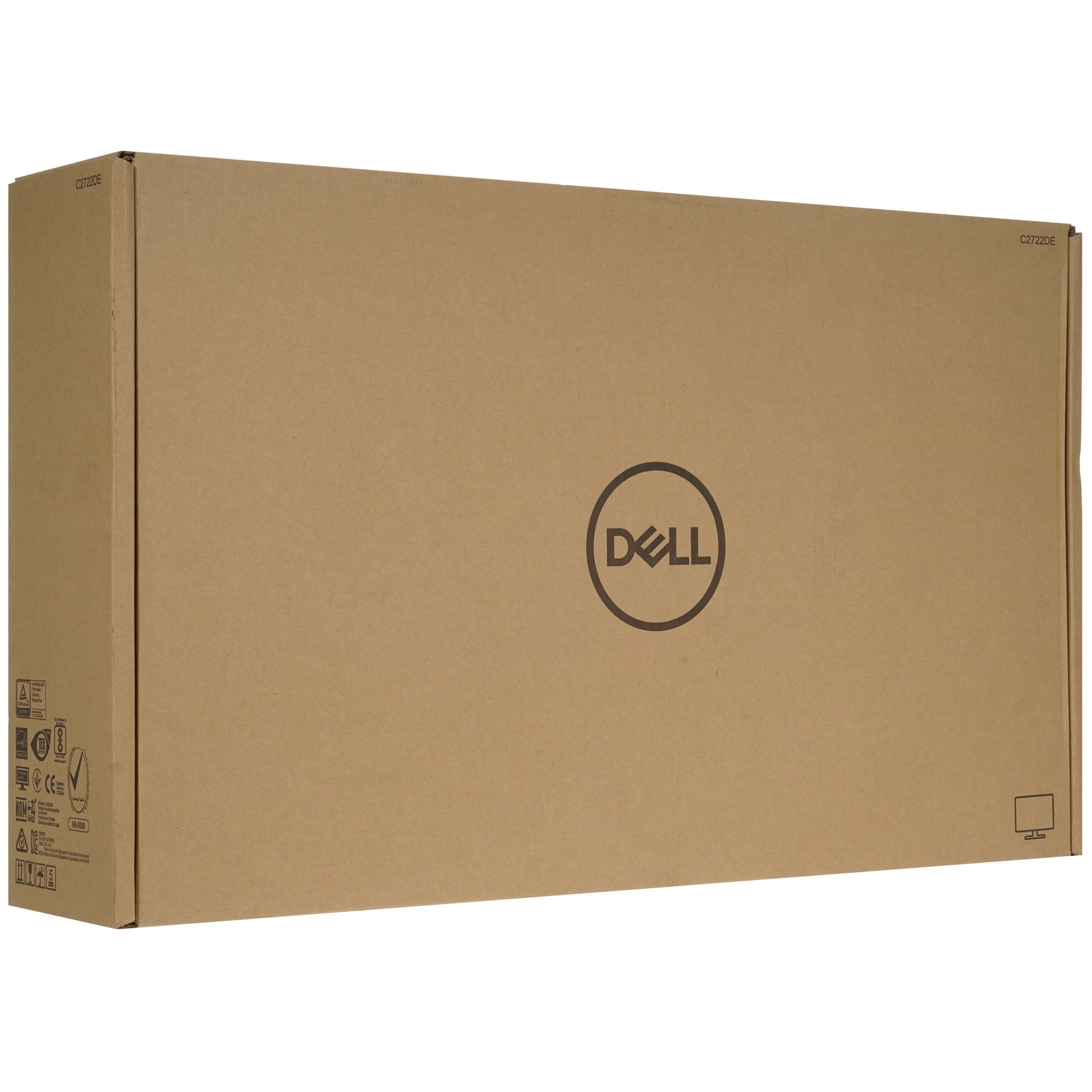 Монитор 27' Dell C2722DE IPS 2560x1440, 60 Гц, 5 мс, 16:9, 350 кд/м², HDMI 2.0, DP 1.2, USB-C, 3.5 Jack, USB Hub (4x USB), динамики (2x5 Вт), веб-камера, HDR10, черный, фото11