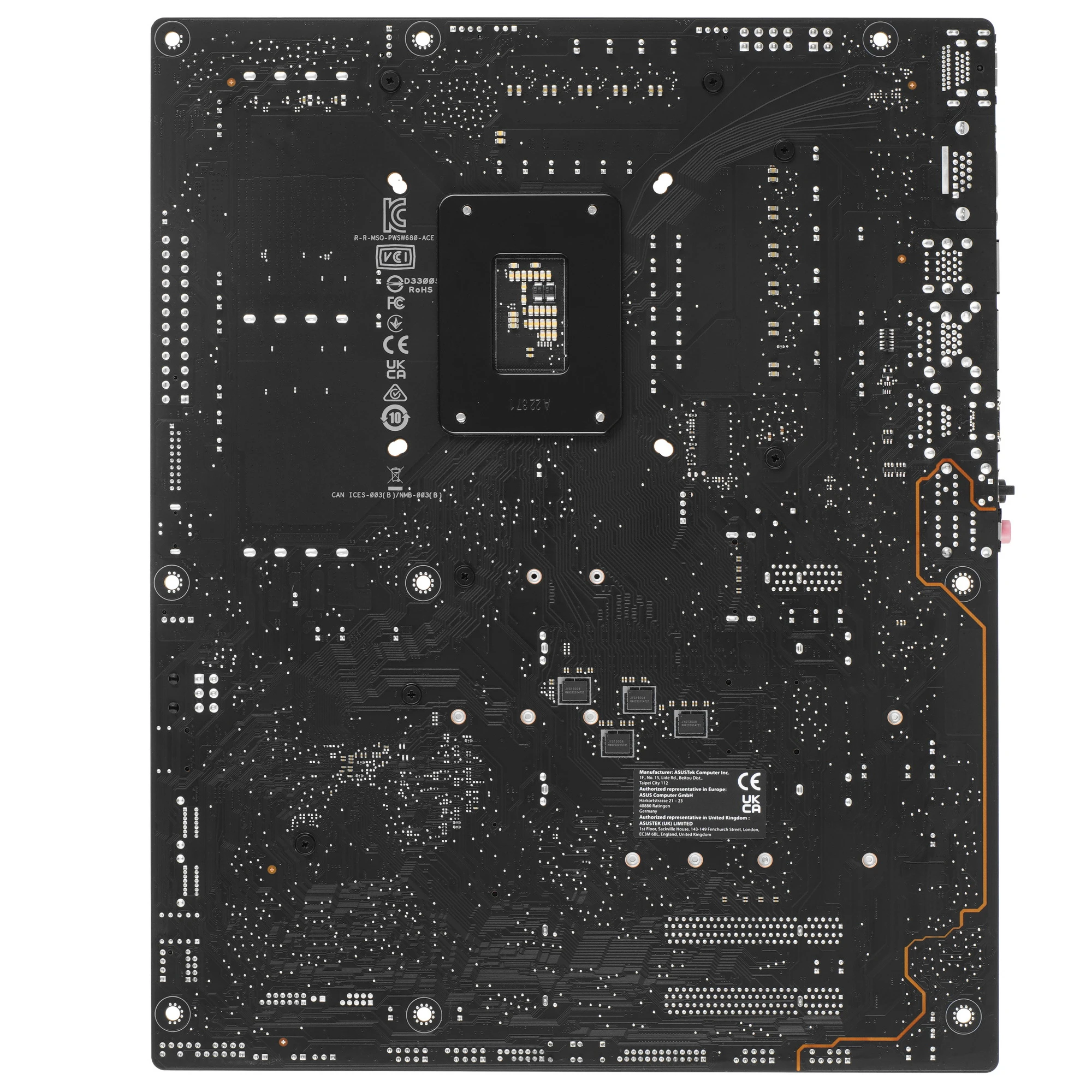 Материнская плата ASUS PRO WS W680-ACE IPMI, LGA1700, Intel W680, 4xDDR5, 4xSATA, 3xM.2, 1xPCIe 5.0 x16, 1xPCIe 5.0 x8, 2xPCIe 3.0 x4, 1xPCIe 3.0 x1, 1xDP, 1xHDMI, 1xVGA, 2x2.5Gb LAN, 1xUSB-C 10Gbps, 1xUSB-A 10Gbps, 4xUSB-A 5Gbps, 2xUSB-A 2.0, 5x3.5 мм, 7.1, ATX, фото3