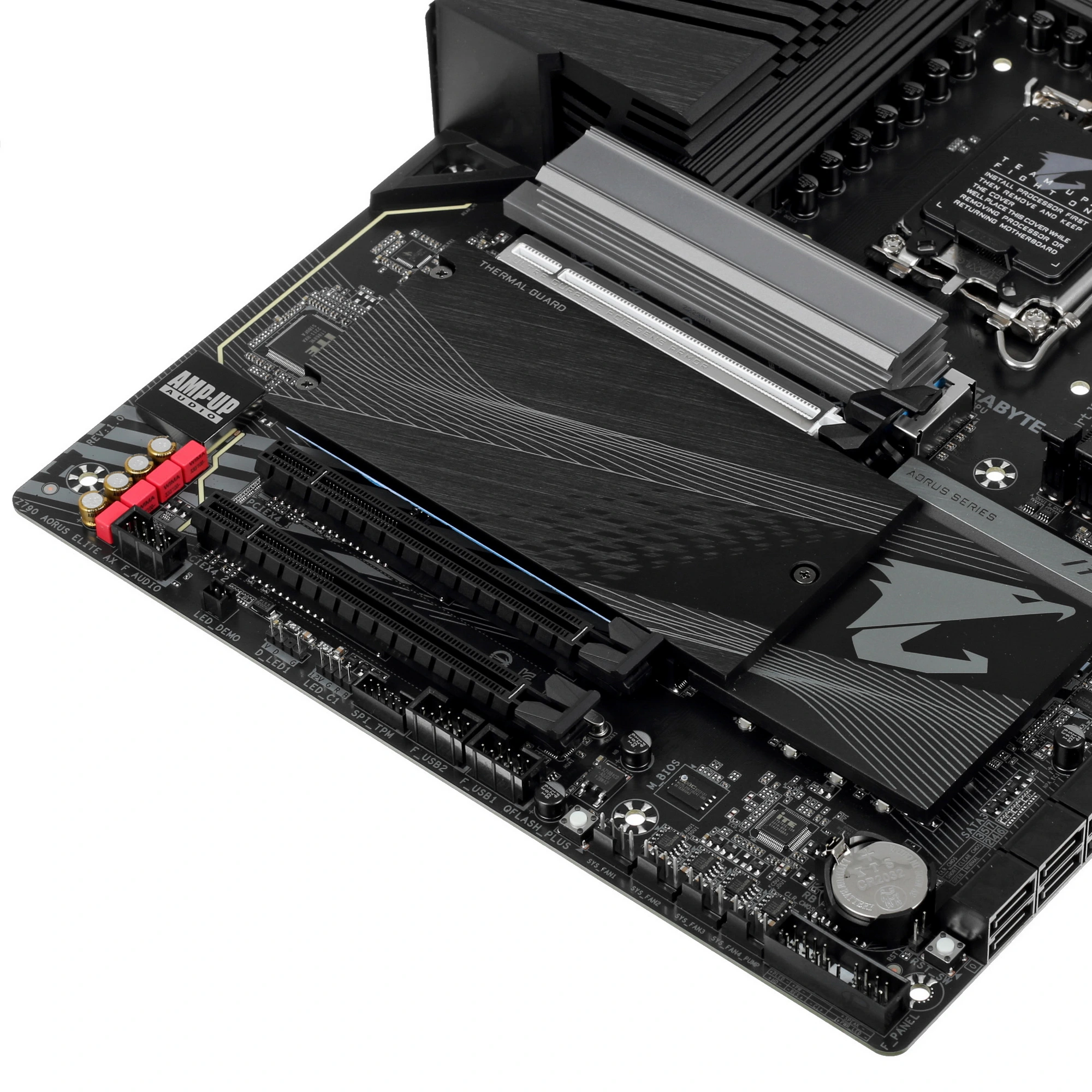 Материнская плата GIGABYTE Z790 AORUS ELITE AX, LGA1700, Intel Z790, 4xDDR5, 6xSATA, 4xM.2, 3xPCIe x16, DisplayPort, HDMI, 1x2.5Gb LAN, USB Type-C, 2x3.5 мм, 7.1, ATX, фото6