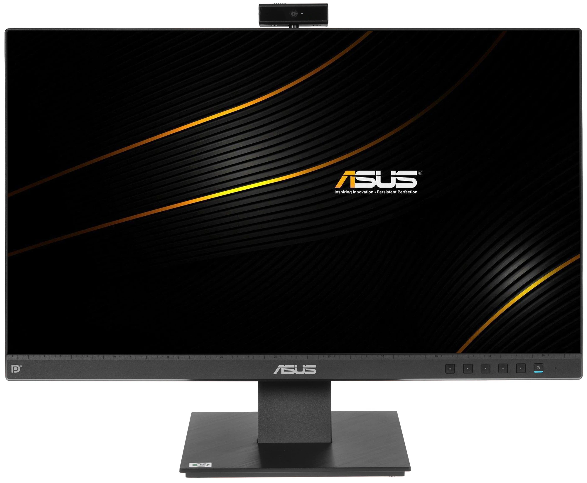 Монитор 23.8" ASUS BE24EQK IPS 1920x1080, 60 Гц, 4 мс, 16:9, 300 кд/м², HDMI, DisplayPort, VGA, встроенные динамики, веб-камера, черный