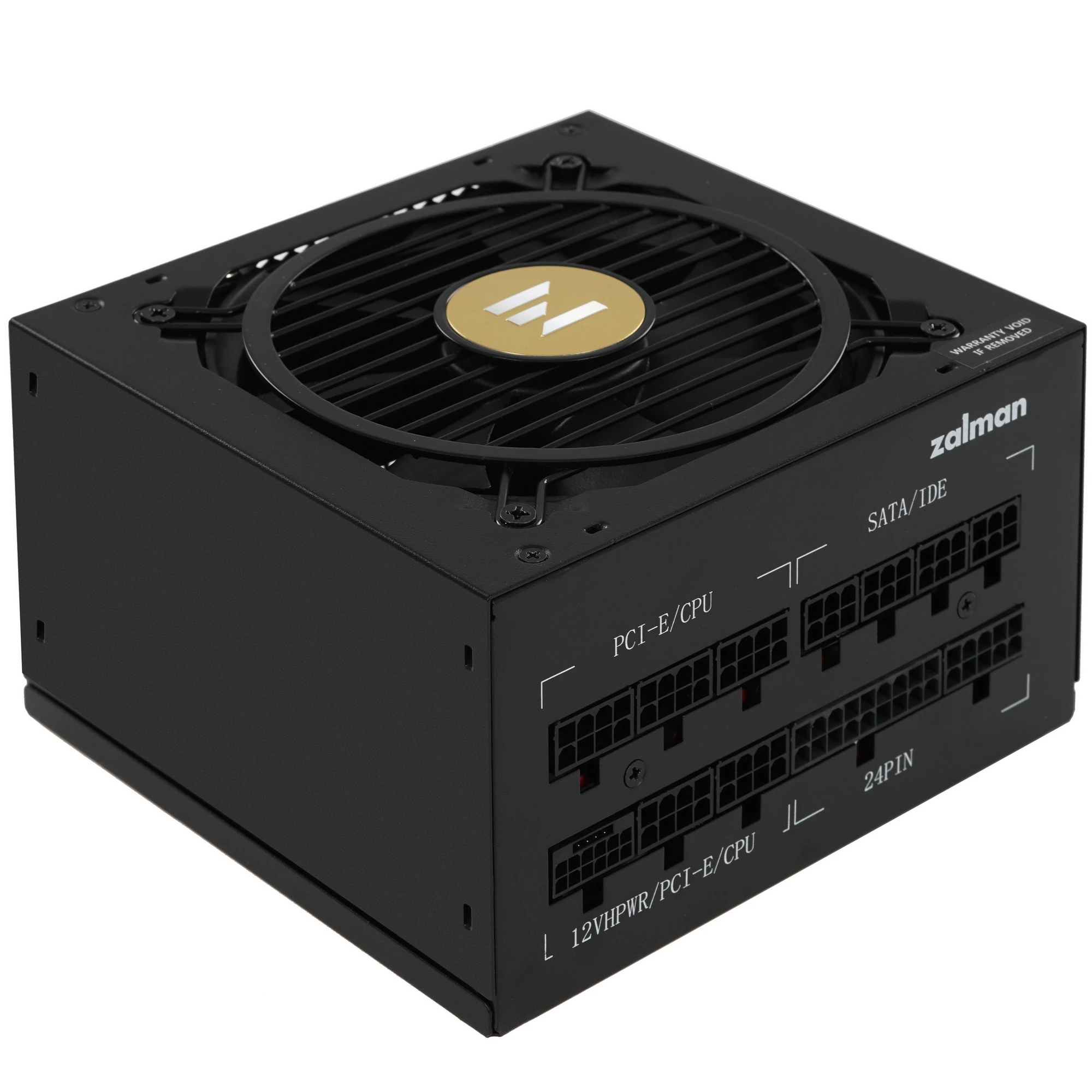 Блок питания ZALMAN TeraMax II 1000W, 1000Вт, 80+ Gold, 120мм, модульный, черный