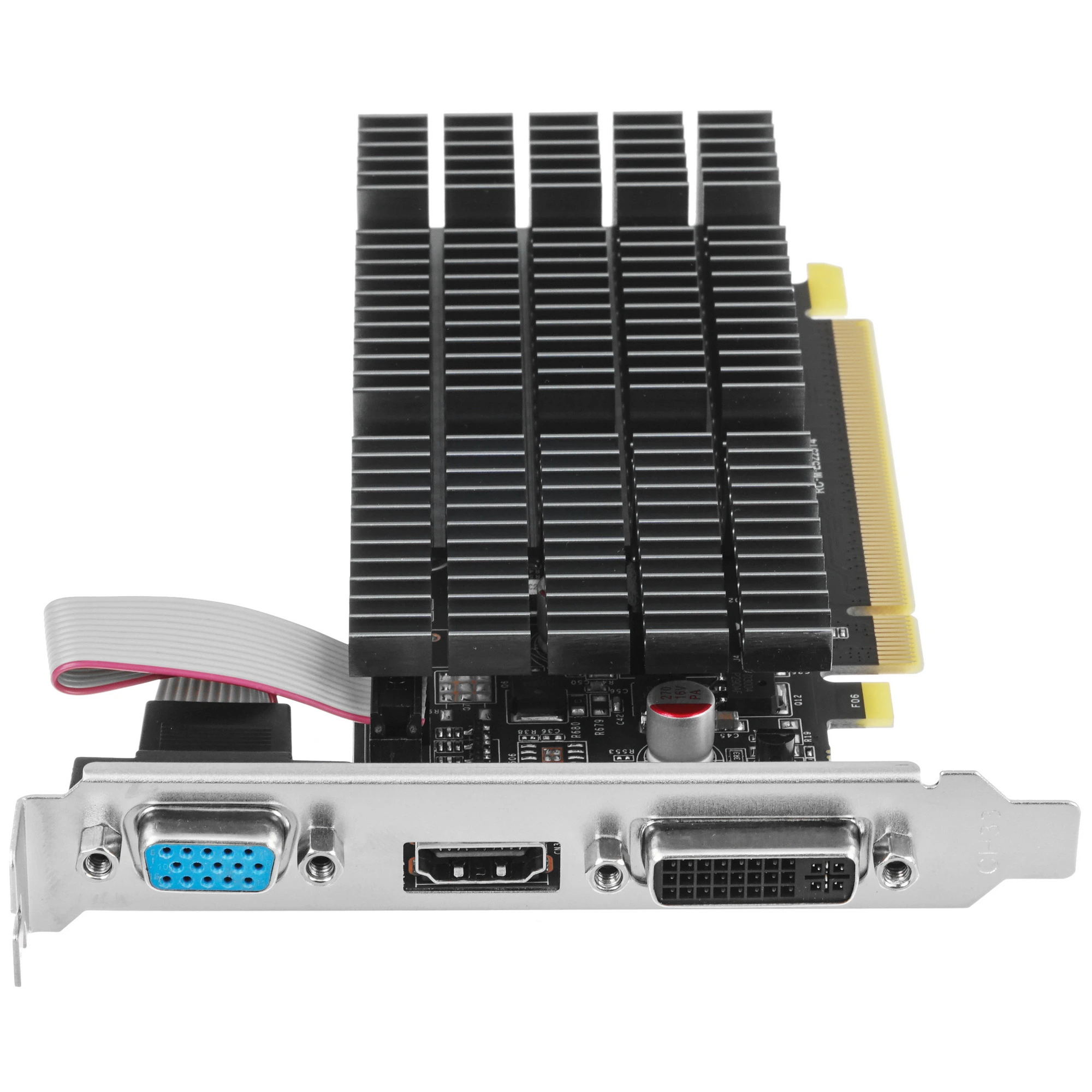 Видеокарта AFOX GeForce GT 210, 1 GB DDR2, 64 bit, HDMI, DVI, VGA, GPU 589 MHz, фото4