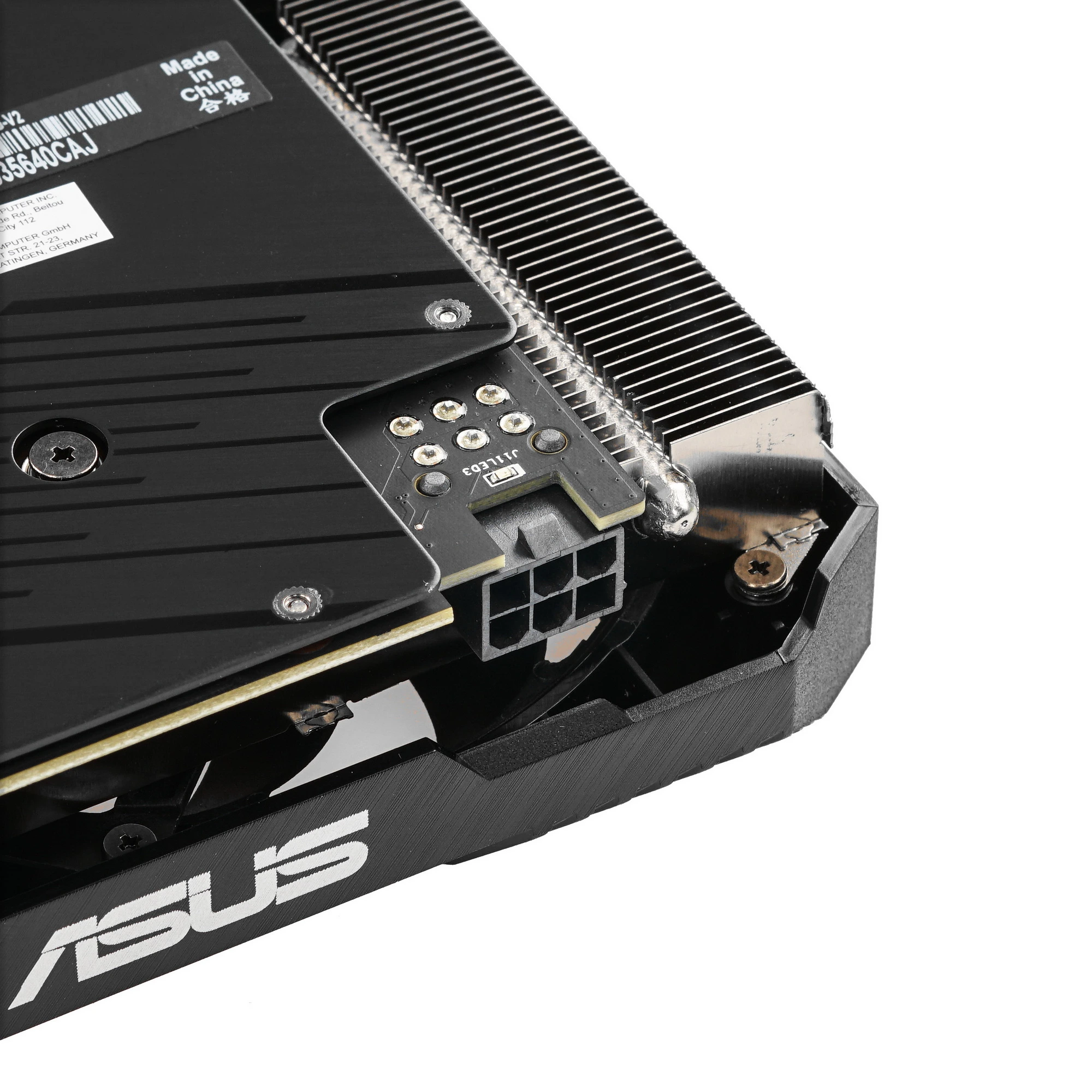 Видеокарта ASUS GeForce RTX 3050 Dual V2 OC Edition, 8 GB GDDR6, 128 bit, DVI-D, DisplayPort, HDMI, GPU 1552 MHz, фото9