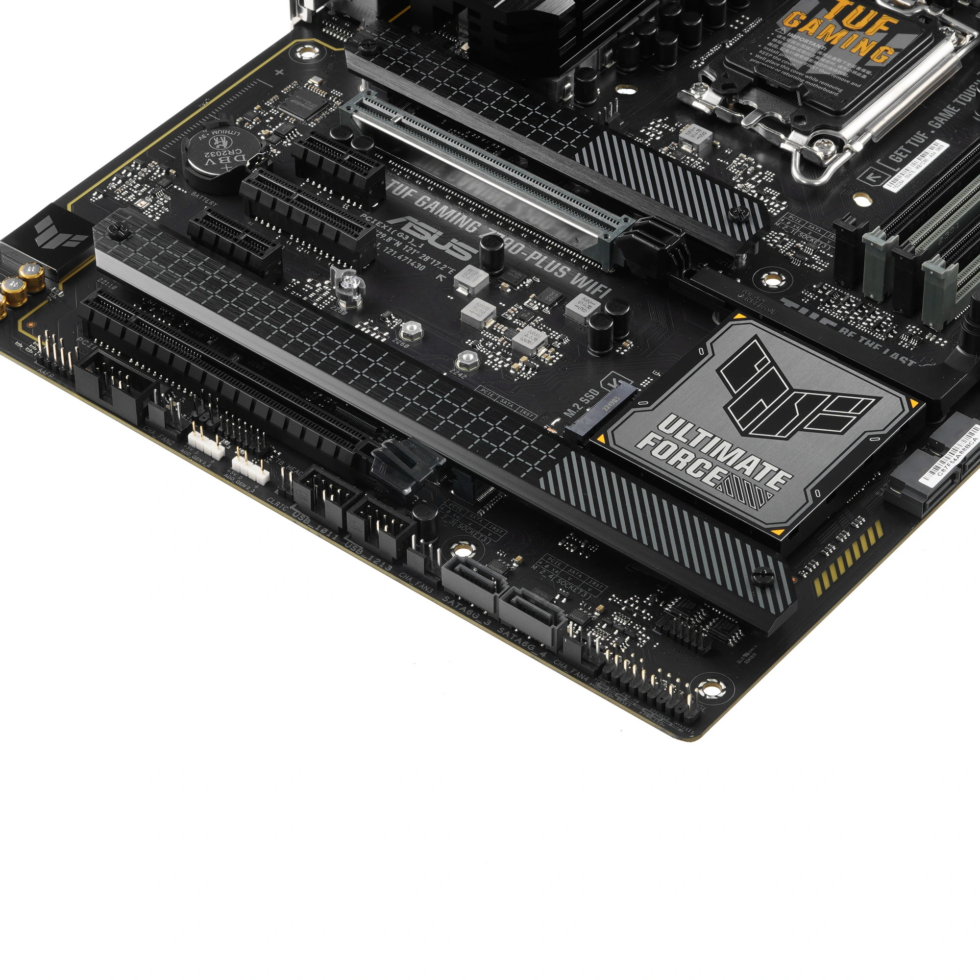 Материнская плата ASUS TUF GAMING Z790-PLUS WIFI, LGA1700, Intel Z790, 4xDDR5, 4xSATA, 4xM.2, 2xPCIe x16, 2xPCIe x1, DisplayPort, HDMI, 1x2.5Gb LAN, USB Type-C, 5x3.5 мм, 7.1, ATX, фото6