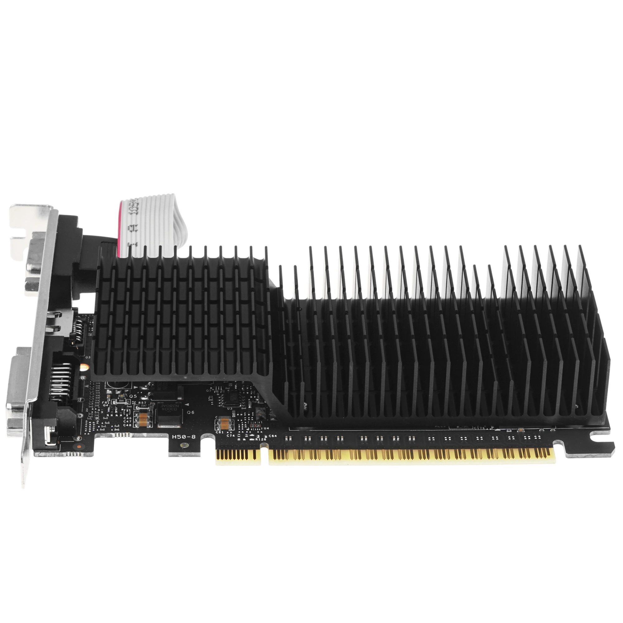 Видеокарта AFOX GeForce GT 710, 2 GB DDR3, 64 bit, HDMI, DVI-D, VGA, GPU 954 MHz, фото4